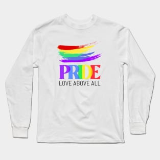 LGBTQ Pride Month T-Shirt Gay Lesbien Queer Trans Community Long Sleeve T-Shirt